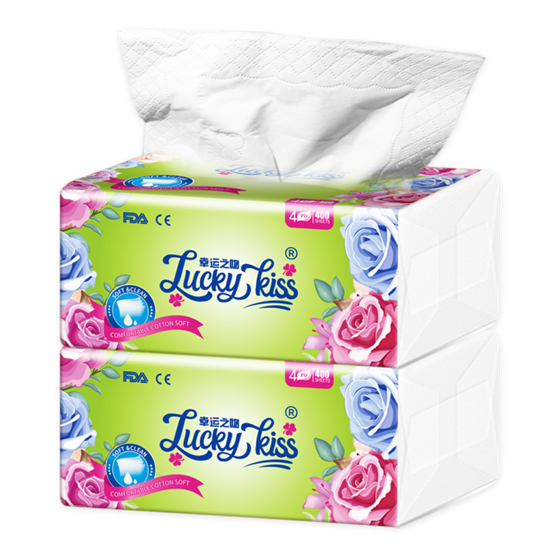 幸运之吻本色抽纸
